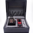 Charles Jourdan CJ1120-1032C Black Rosegold Ultra Chronograph